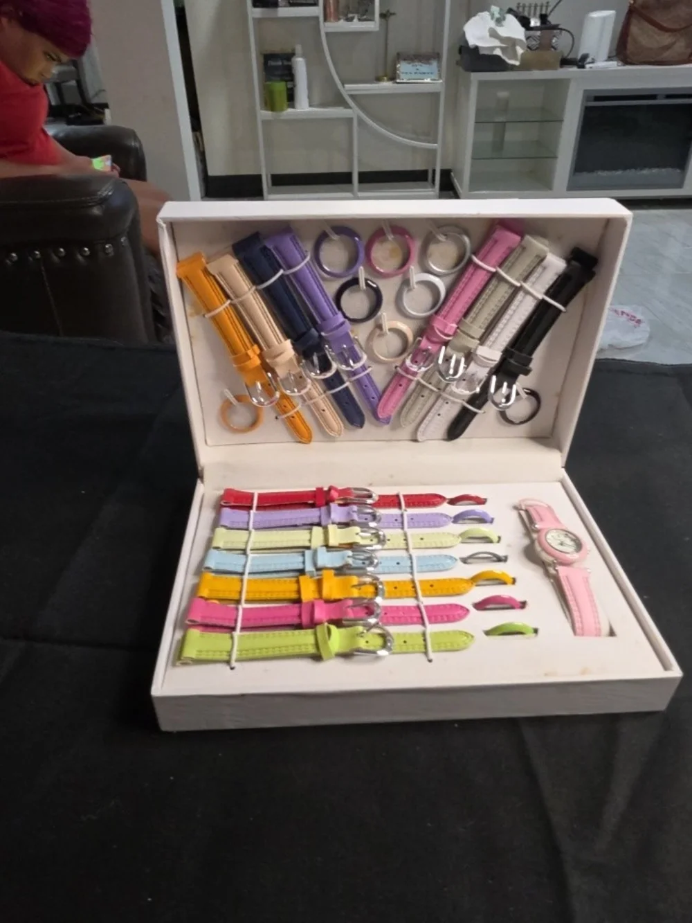 Kids Colorful Pastel Adjustable Belt - Pink, Yellow, Blue, Green, Lavender, Red